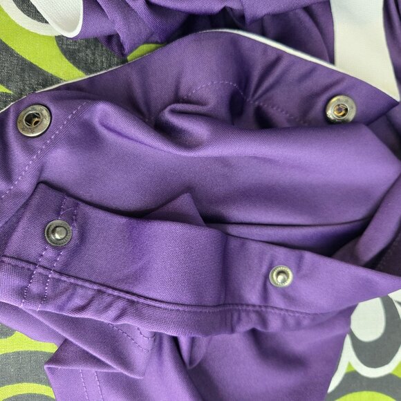 Deyeek womens size XL purple tear away pants side split snap post surgery - Picture 8 of 10